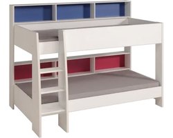 Parisot Stapelbed Leo  - 90x200 - Wit