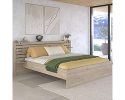 Parisot - Tweepersoonsbed Tokio - 180x200 - Bruin