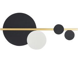 PARITA - Wandlamp - Zwart/Goud - Metaal