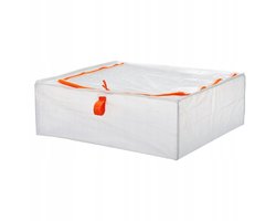 PÄRKLA Opbergtas voor kleding en beddengoed - Wit 55x49x19 cm