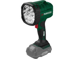 PARKSIDE® Accu-LED-handlamp 20V zonder accu - Kleurtemperatuur: Koelwit (6500 K) - Helderheidsniveaus: 1000 lm / 2500 lm - Krachtige LED met 2 instelbare helderheidsniveaus en knippermodus