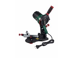 Parkside Elektrische Kettingslijper - Kettingzaagslijper - Vermogen: 85 W - Toerental: 0 - 5000 tpm - Schijf: Ø104 mm - Handig en nauwkeurig slijpen - Instelbare diepteaanslag - LED-verlichting van het slijpgebied