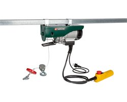 Parkside Kabelhefwerktuig - lier - 250/125 kg - 6/12 m - 500 W