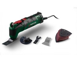 PARKSIDE® Multifunctioneel gereedschap - 310 W - Multitool geschikt voor talloze toepassingen zoals zagen, slijpen, schaven en schuren