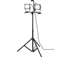 PARKSIDE PERFORMANCE® Dubbele LED bouwlamp - Lichtstroom: 2x ca. 4500 lm - Kleurtemperatuur: ca. 6500 K - Levensduur: ca. 30.000 uur - Vermogen: 2x ca. 50 W - Modi: 100 % / 50 % / Uit