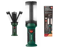 PARKSIDE® PWFL 2200 LED Werklamp – Oplaadbare Bouwlamp met Magnetische Voet & Powerbankfunctie – Draagbare LED Werkplaatslamp met Sterke Lichtopbrengst – Voor Binnen & Buiten Gebruik