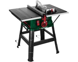 PARKSIDE® Zaagtafel PTKS 2200 A1 - 2200W - Precisie Tafelzaag met Onderstel & Zaagblad Ø254 mm - Krachtige Elektrische Zaagmachine voor Houtbewerking