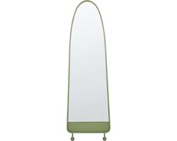 PARNAY - Wandspiegel - Olijfgroen - 45 x 146 cm - Metaal