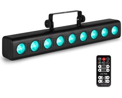 Partybar - Fuzzix Orion feestverlichting voor café en mancave - Met RGBW LED’s en afstandsbediening