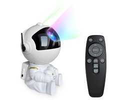 PartyFunLights - Astronaut Sterren Projector - Laser en Noorderlicht - USB - met afstandsbediening