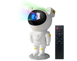 PartyFunLights - Astronaut Sterren Projector - Laser en Noorderlicht - USB - met afstandsbediening