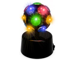 PartyFunLights - Discolamp - Multi-color Party Light - werkt op batterijen - werkt op USB - roterend