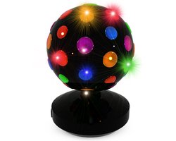PartyFunLights - Discolamp - werkt op USB én batterijen - Multi-color - Roterend