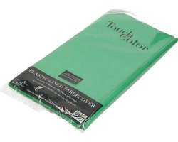 Party/verjaardag Tafelkleed - groen - 274 x 137 cm - tafellaken van papier