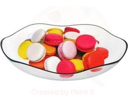 Pasabache Serveerschaal Toscana 30 X 5 Cm Glas Transparant