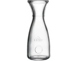 Pasabache water karaffen van 0.25 liter - glas - transparant - Sapkannen/waterkannen