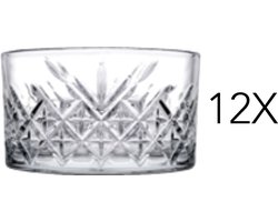 Pasabahce Amuseschaal Timeless 9 cm Transparant Glas 12 stuk(s)