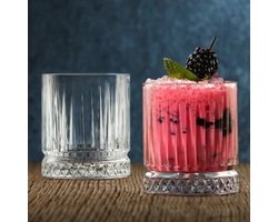 Pasabahce - drinkglazen set - Elysia - sterk glas - transparant - 4 stuks 355 ml