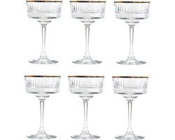 Pasabahce - Elysia Golden Touch - 6 cocktail glazen 260cc