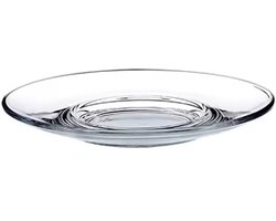 Pasabahce – glazen onderzetters – Heybeli – vaatwasserbestendig – ø126mm – set van 6