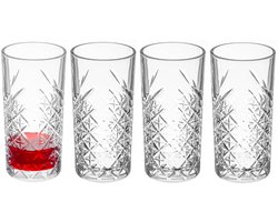 Pasabahce - Waterglazen/Longdrink - 450 ml - 4 stuks