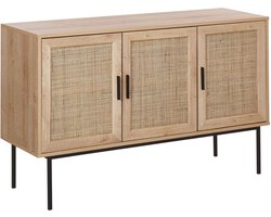 PASCO - Sideboard 3 deuren - Lichte houtkleur - Vezelplaat