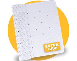 Pasper Douchemat antislip Wit - 53 x 53 cm - antislipmat douche - badmat