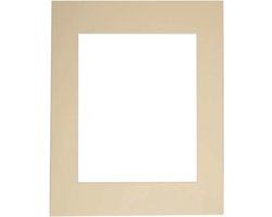 Passepartout voor foto 30x40 cm met afgeschuinde snede