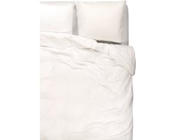 Passion for Linen Luxe dekbedovertrek Maxime 100% linnen, 200 x 220 cm, wit