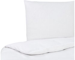 Passion for Linen Luxe dekbedovertrekset Belle Linnen en katoensatijn, 140 x 220 cm (1) 60 x 70 cm,