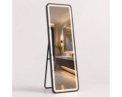 Passpiegel - met verlichting - 150 cm - rechthoek
