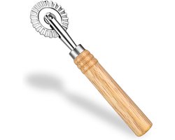 Pasta Cutter Wiel met Roller - Zinklegering Keukengerei - Ideaal voor Ravioli, Pizza, Knoedel en Noodles