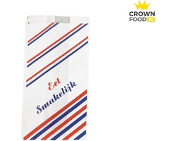 Patatzak Snackzak nr. 23 10/6×21cm 10 kg Eet Smakelijk - Crown Food XL
