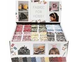 Patchwork Stof – Fat Quarters Katoen – 100% Katoenen Stof – Patchwork Stof Divers Kleur – Oeko-Tex Gecertificeerd – Quilt Stof – Patchwork Stoffen Bundel – Stoffen Set Naaien – 45x55 cm Stof