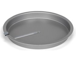 Patisse Boterkoekvorm Met Mes 26 Cm Staal Zilver