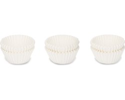 Patisse Pralinevormpjes 2,5 Cm Papier Wit 150 Stuks