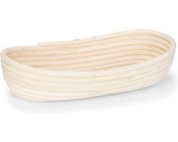 Patisse Rijsmand Ovaal - voor Deeg en Brood - Rotan - 28x13cm