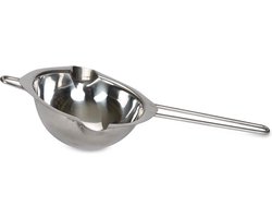 Patisse Smeltpan Chocolade 11 Cm 0,25 Liter Rvs Zilver