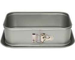 Patisse Springvorm met Hoge Rand - Rechthoekig - 28x18 cm - Hoge Taartvorm