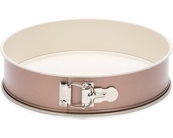 Patisse Springvorm - rond - 22 cm - rose goud - taartvorm - anti-aanbak