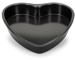 Patisse Stalen hart Cake Pan, 7 7/8-inch, Multi Colour, Speciale Interne Non-stick Whitford Xylan Coating