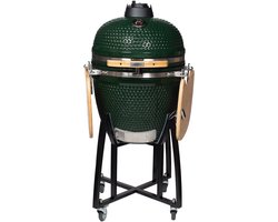 Patton Kamado 23,5" incl. Bluetooth Smart I thermometer - 52 cm. - Groen / zwart