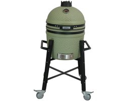 Patton Premium Kamado 15 inch met onderstel - olijf