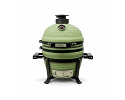Patton Premium Mini 13" Kamado - Rooster Ø27 cm - Olijfgroen