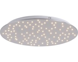 Paul Neuhaus lucci - Design LED Dimbare Plafondlamp met Dimmer - 1 lichts - Ø 48 cm - Staal - Slaapkamer,Kinderkamer