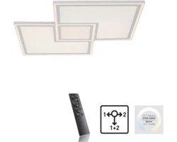 Paul Neuhaus plafondlamp Edging wit 51W