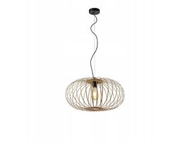 Paul Neuhaus RACOON Hanglamp E27 Zwart/Bruin 50cm