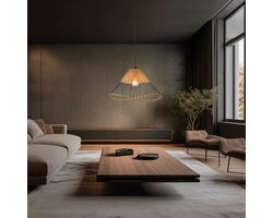 Paul Neuhaus treccia - Hanglamp - 1 lichts - Ø 48 cm - Zwart