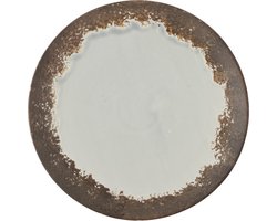 Paula bord bruin blauw bruin26 cm