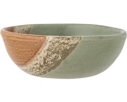 Paula schaaltje groen en oranje 16cm